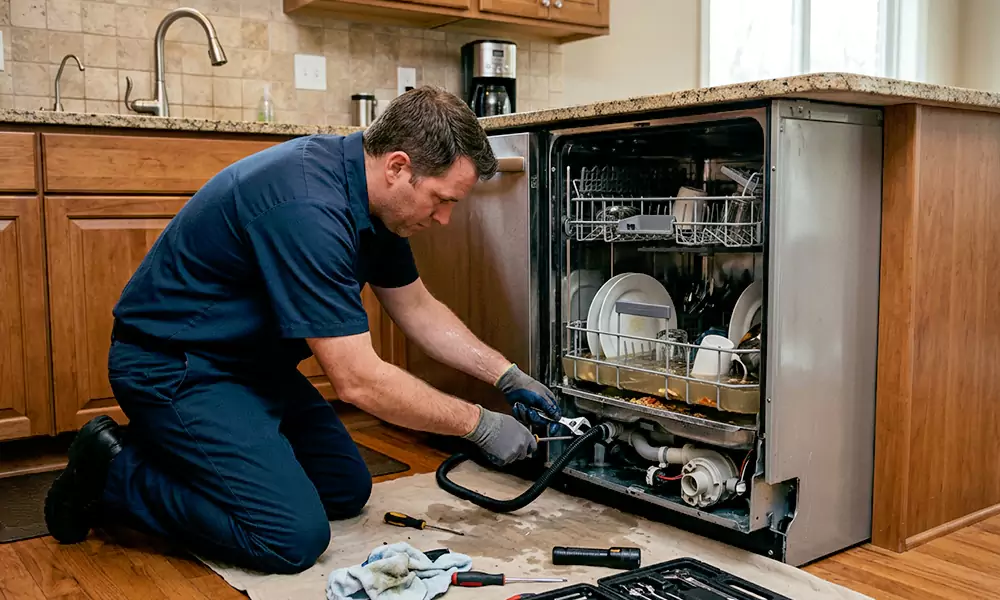 Dishwasher Not Draining Repair in Bonita Springs, FL