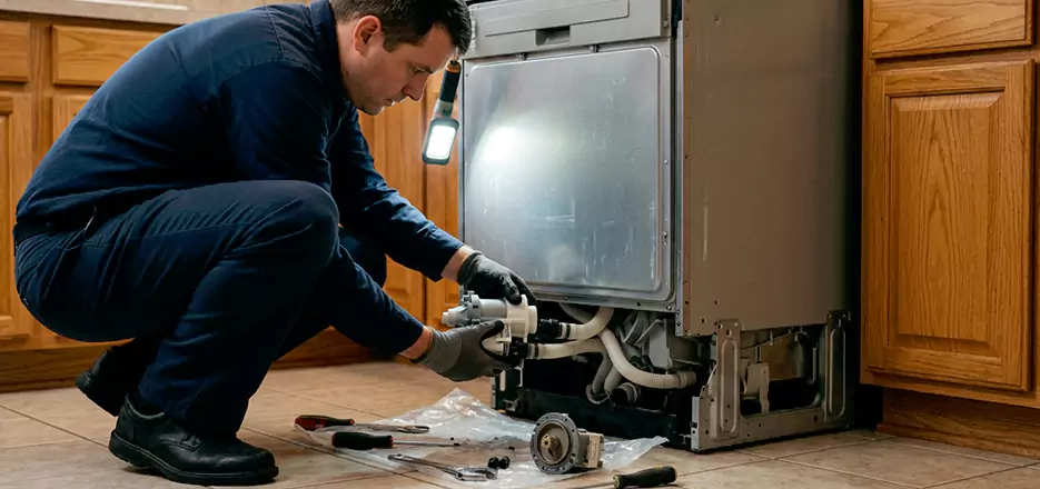 Dishwasher Drain Hose Repair in Bonita Springs