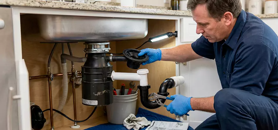 Garbage Disposal Splash Guard and Trap Installation in Bonita Springs
